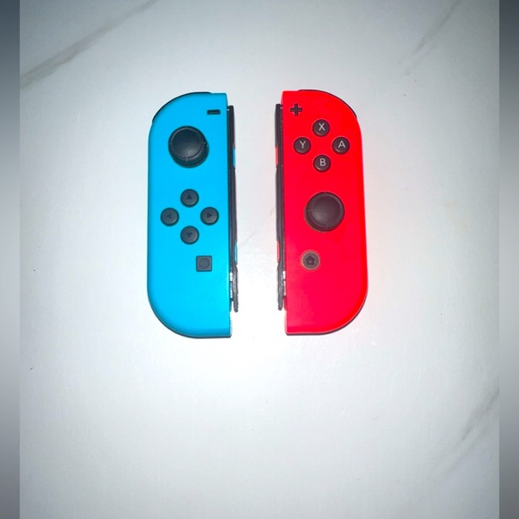 Nintendo Other - Nintendo Switch red and blue joycons